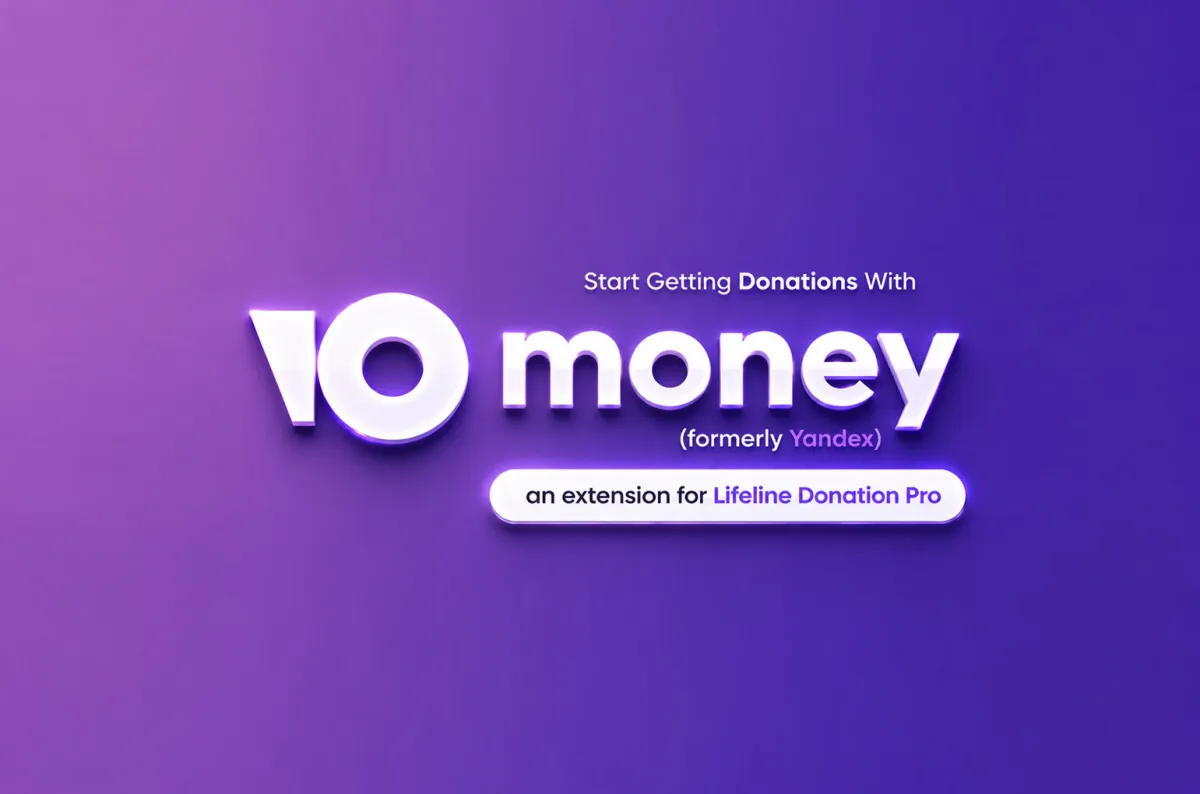 YooMoney Donation Gateway preview