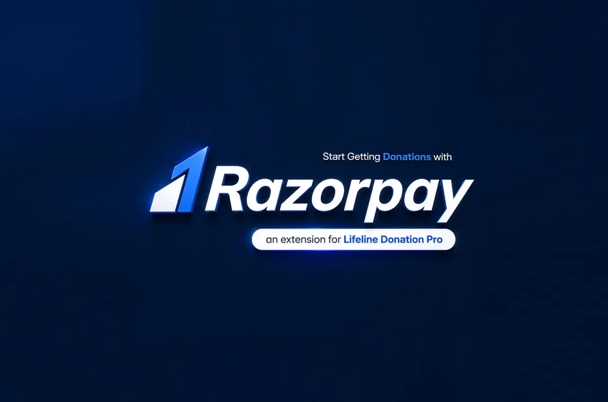 Razorpay Donation Gateway preview