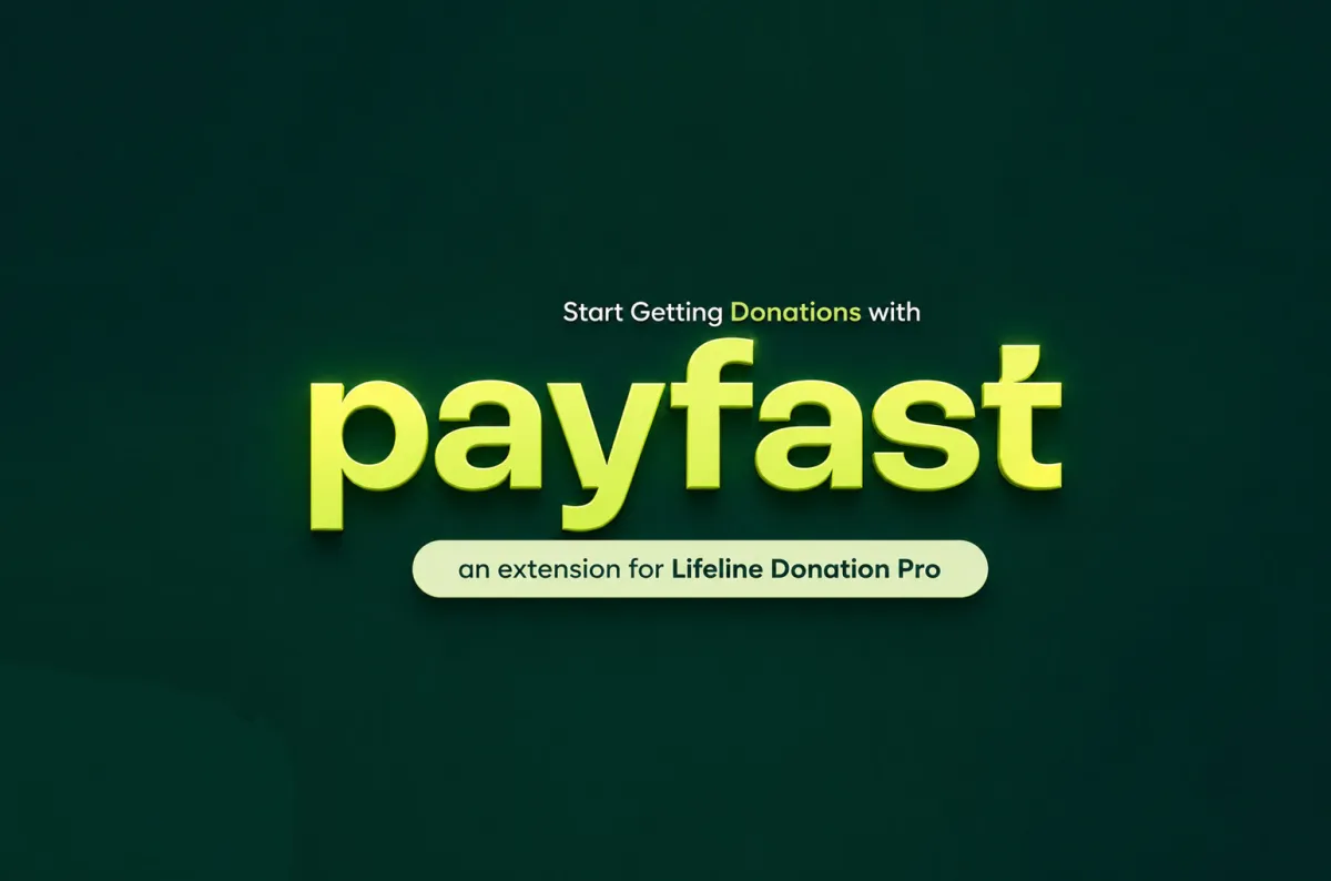 PayFast Donation Gateway preview