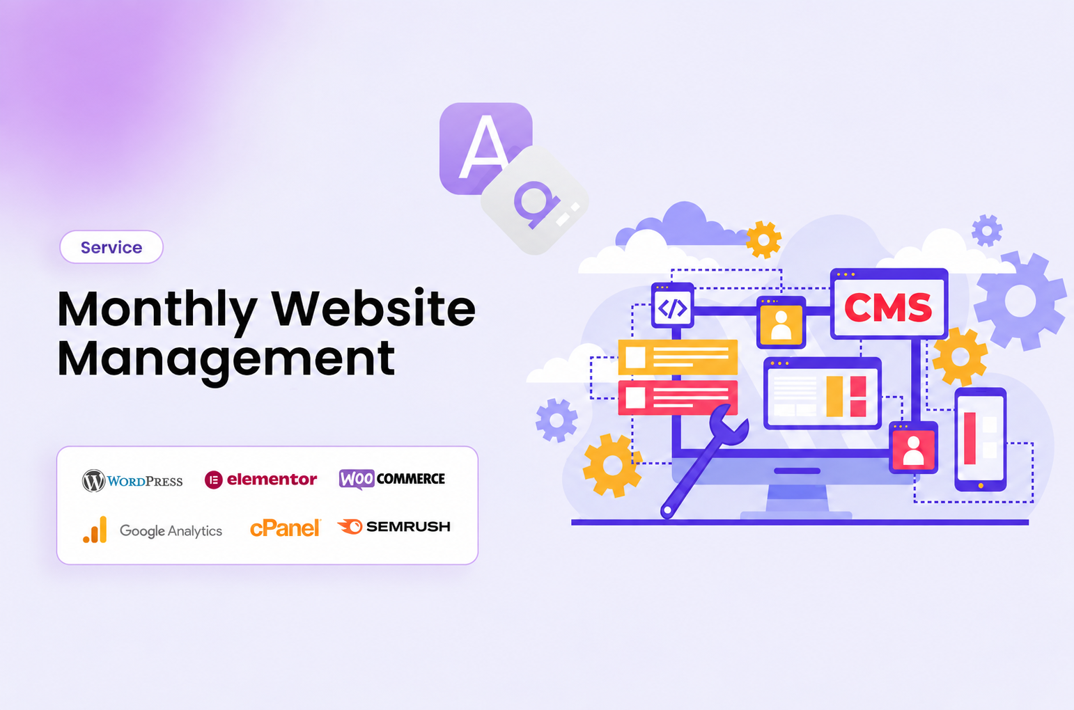 Monthly WordPress Website Management