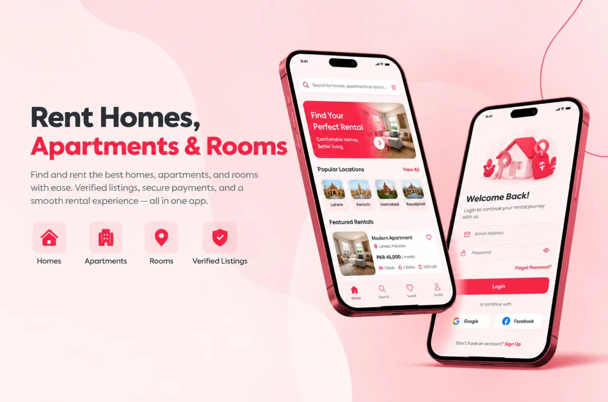 Rental Mobile App Development Service preview