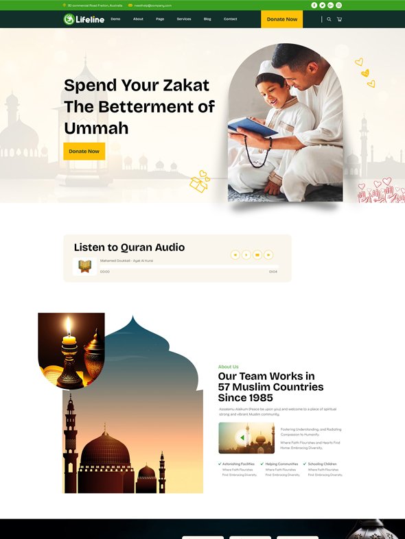 Zakat Foundation demo