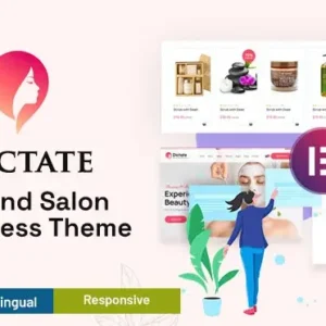 Dictate- Spa & Salon WP Theme with Beauty Salon Website Templates