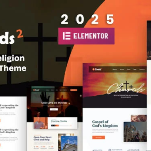 Deeds2 - Religion and Church WordPress Theme and Customizer