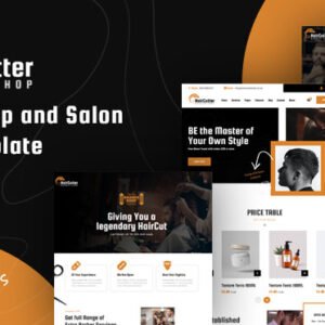 HairCutter - A WordPress Theme with Hair Salon Website Templates