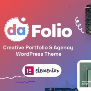 Dafolio -Business, Photography and Project Portfolio WordPress Templates