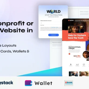 Get a Donation Website in Nigeria with Donation System & Paystack