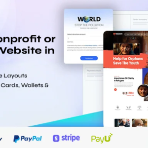 Build A Charity or Donation Website in Netherlands with Stripe, PayPal, iDeal and Klarna